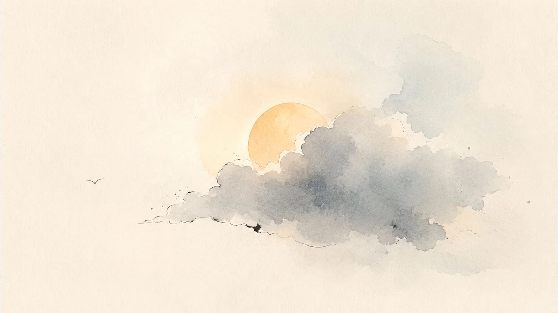 El sol sigue detrás de la nube: mirar la nube sin olvidar que la luz continúa